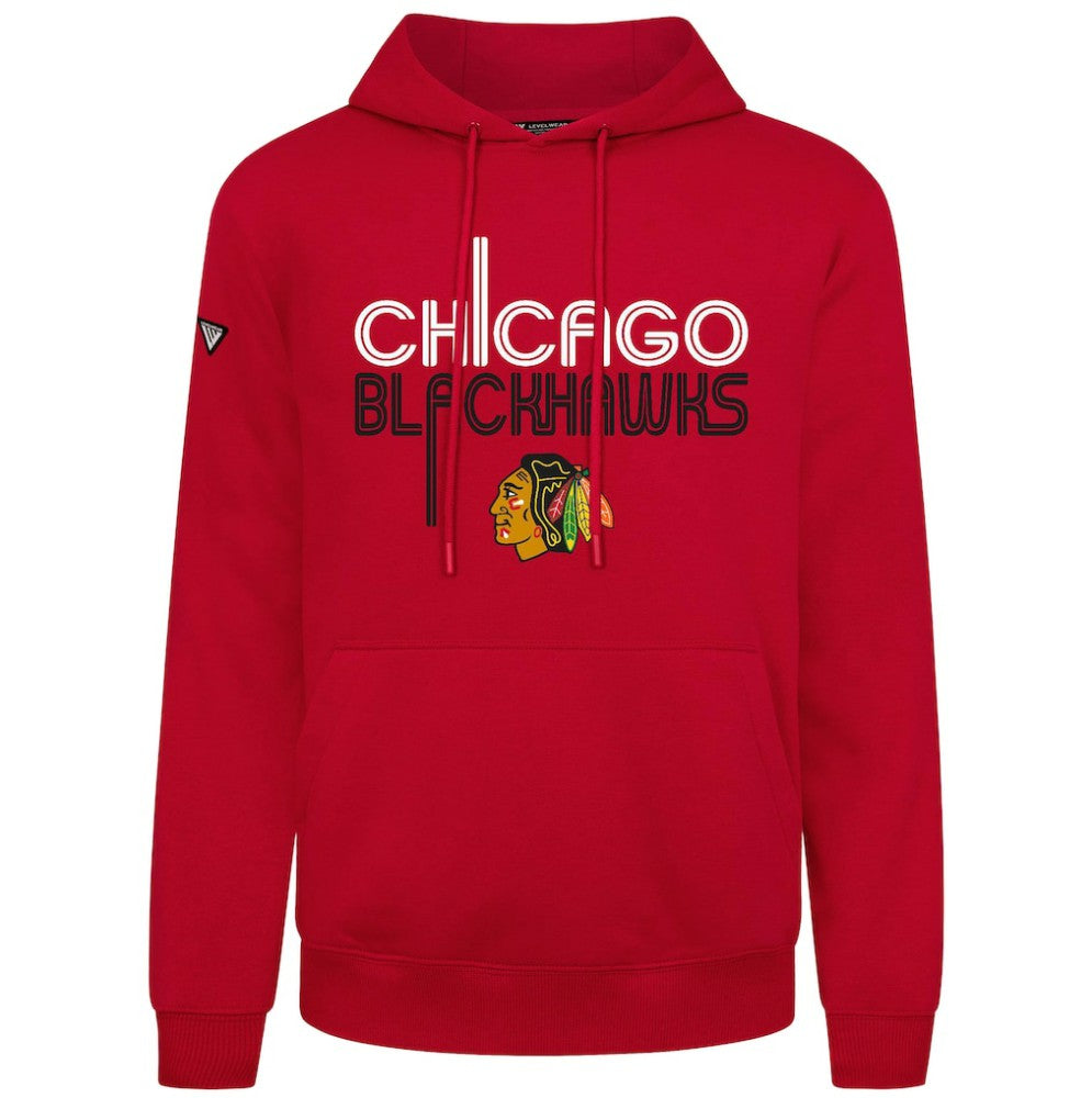 NHL Chicago Blackhawks Levelwear Podium Lanes Hoodie