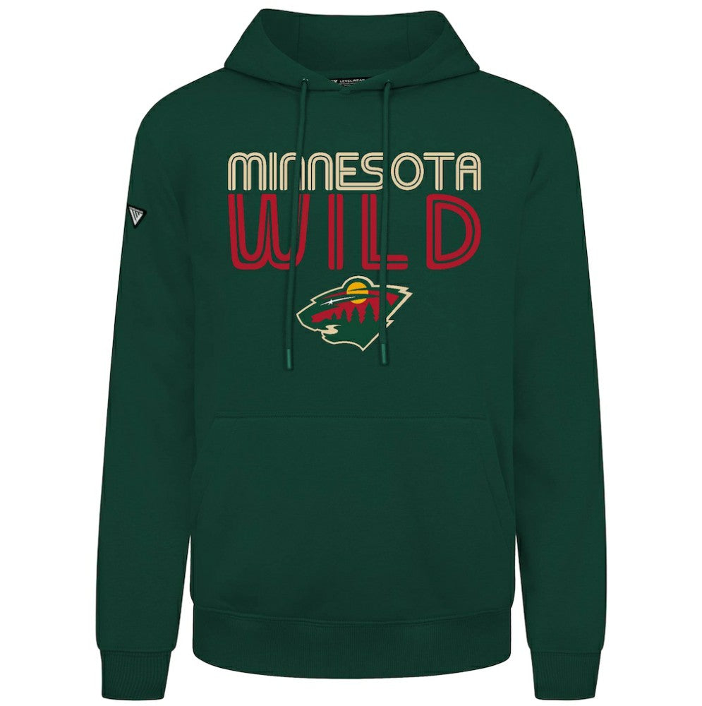 NHL Minnesota Wild Levelwear Podium Lanes Hoodie