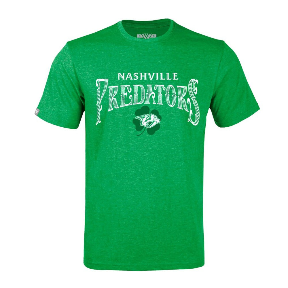 NHL Nashville Predators Levelwear St. Patrick's Day Richmond T-Shirt