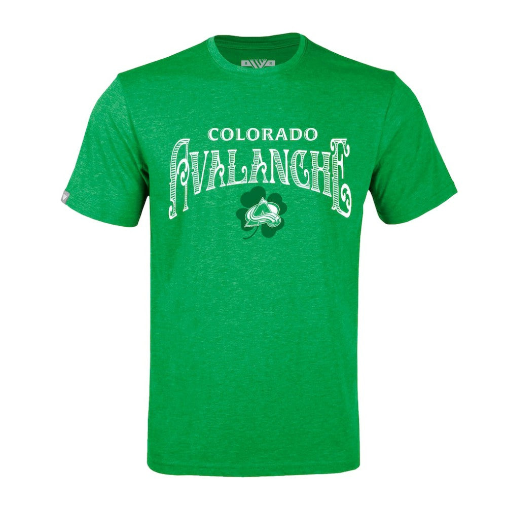 NHL Colorado Avalanche Levelwear St. Patrick's Day Richmond T-Shirt
