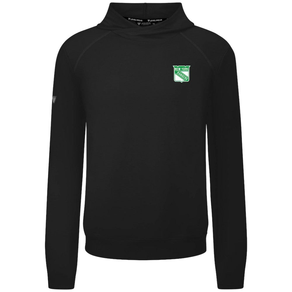 NHL New York Rangers Levelwear St. Patrick's Day Mandate Tri-Blend Hoodie