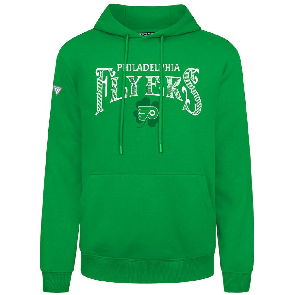 NHL Philadelphia Flyers Levelwear St. Patrick's Day Podium Hoodie