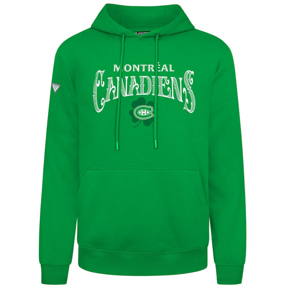 NHL Montreal Canadiens Levelwear St. Patrick's Day Podium Hoodie