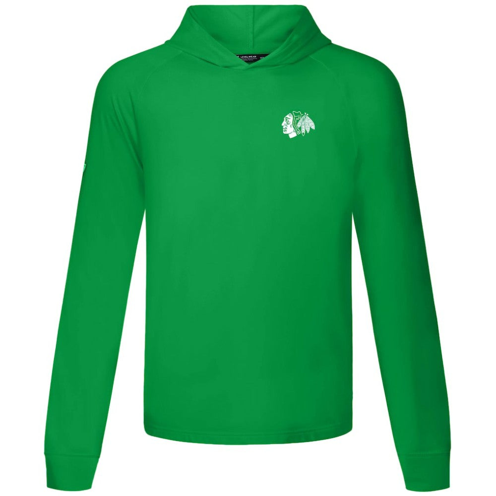 NHL Chicago Blackhawks Levelwear St. Patrick's Day Dimension Hoodie