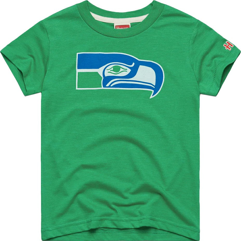 Homage Youth 1976 Tri-Blend T-Shirt - Seattle Seahawks T-shirts