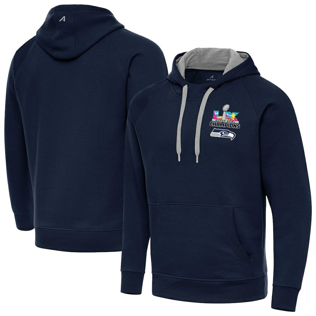 Antigua Super Bowl LX s Victory Hoodie - Seattle Seahawks Hoodies