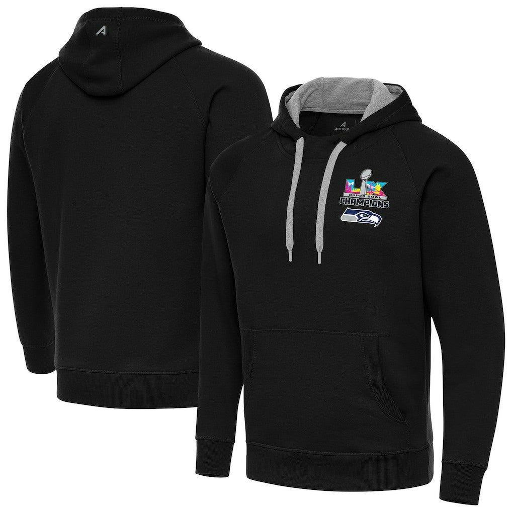 Antigua Super Bowl LX s Victory Hoodie - Seattle Seahawks Hoodies