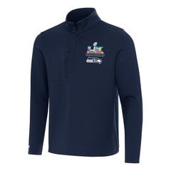 Antigua Super Bowl LX s Insider Quarter-Zip Pullover - Seattle Seahawks Pullover