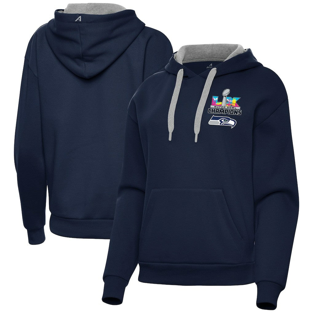 Antigua Women's Super Bowl LX s Victory Hoodie - Seattle Seahawks Hoodies