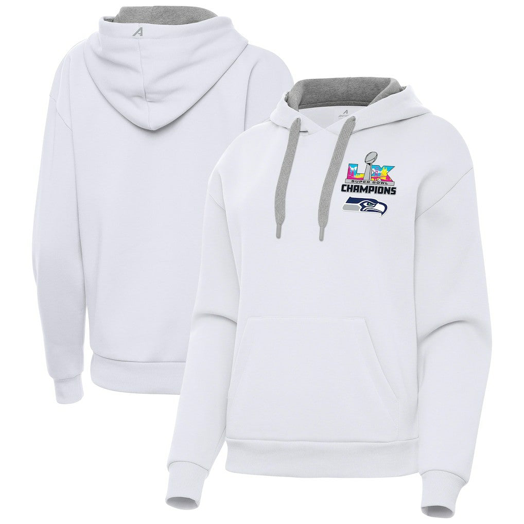 Antigua Women's Super Bowl LX s Victory Hoodie - Seattle Seahawks Hoodies