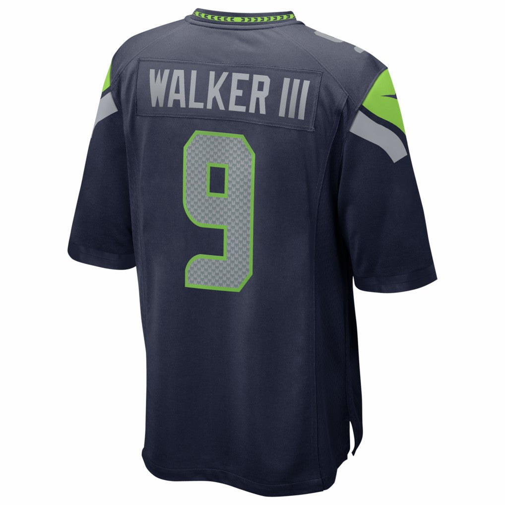 Kenneth Walker III  Super Bowl LX Patch Game Jersey - Seattle Seahawks Jerseys