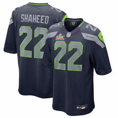 Rashid Shaheed  Super Bowl LX Patch Game Jersey - Seattle Seahawks Jerseys