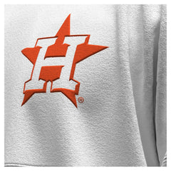 White Houston Astros Fanatics Women's Baseball Stitch Spirit Jersey Long Sleeve T-Shirt