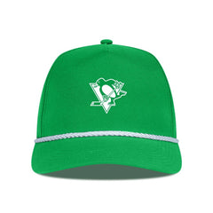 NHL Pittsburgh Penguins Levelwear St. Patrick's Day Gambit Rope Adjustable Hat