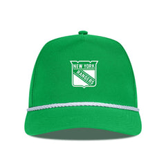 NHL New York Rangers Levelwear St. Patrick's Day Gambit Rope Adjustable Hat
