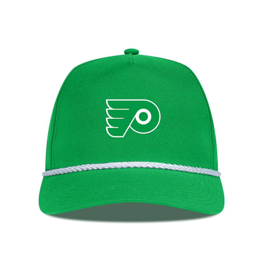 NHL Philadelphia Flyers Levelwear St. Patrick's Day Gambit Rope Adjustable Hat