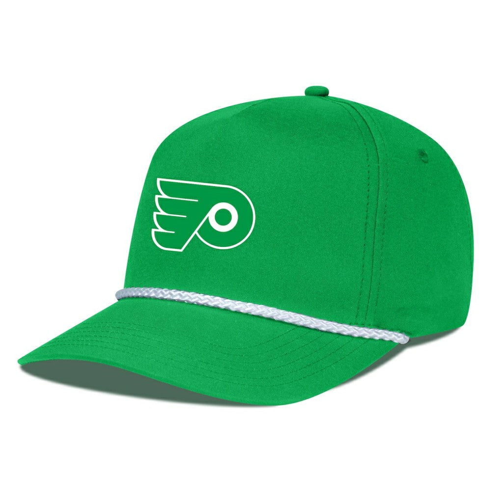 NHL Philadelphia Flyers Levelwear St. Patrick's Day Gambit Rope Adjustable Hat