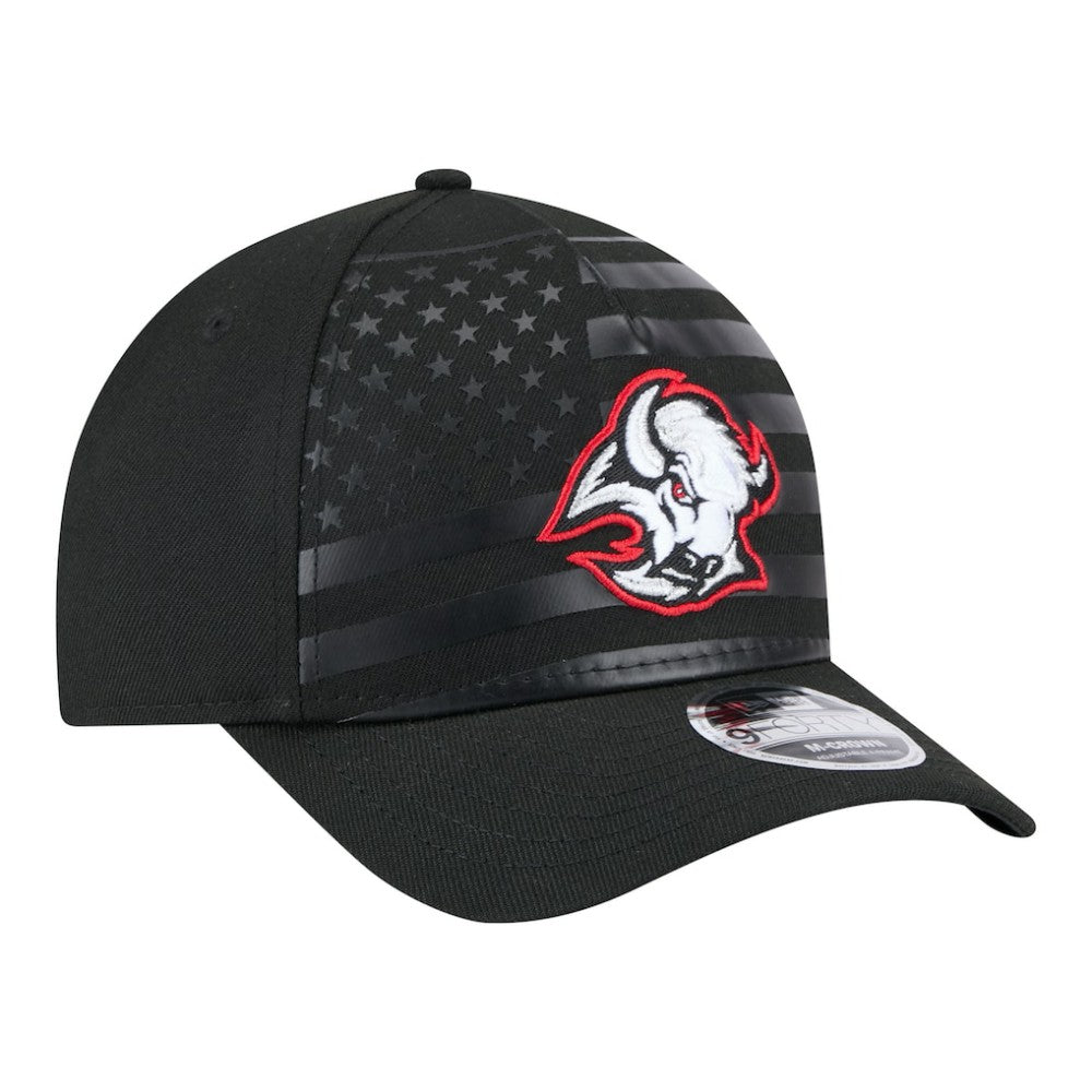 NHL Buffalo Sabres New Era Game Day Stealth Flag 9FORTY A-Frame Adjustable Hat