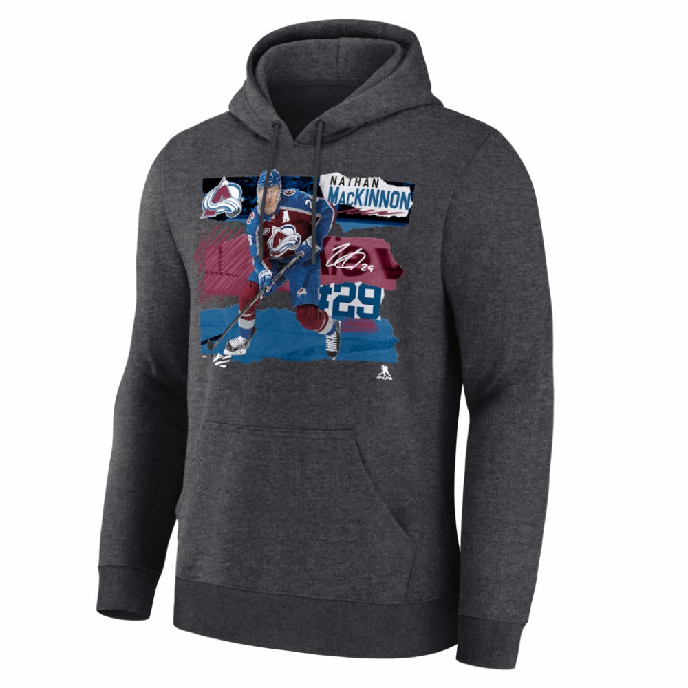 NHL Nathan MacKinnon Colorado Avalanche Fresh Ice Hoodie