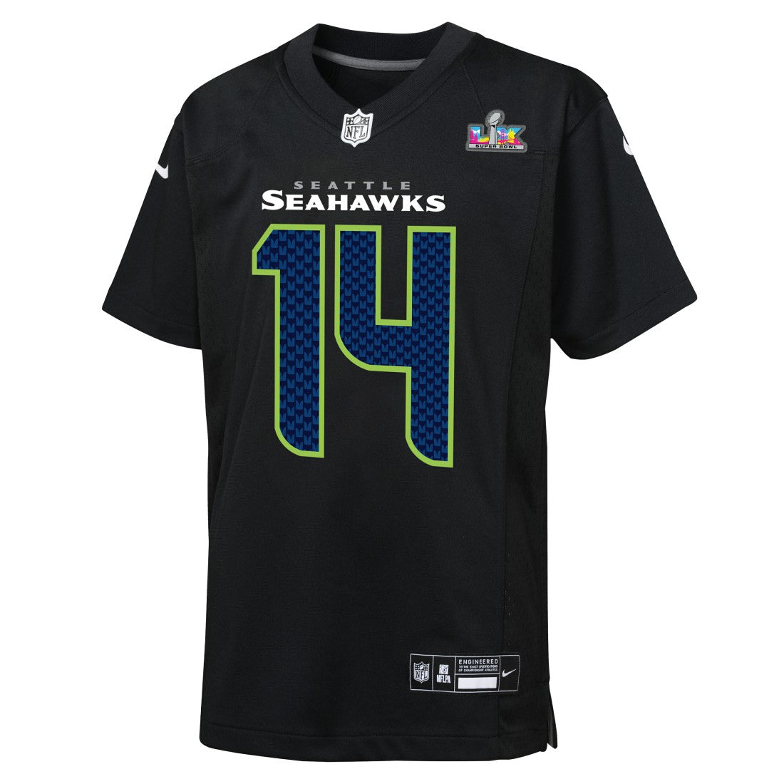 Sam Darnold  Youth Super Bowl LX Carbon Fashion Game Jersey - Seattle Seahawks Jerseys