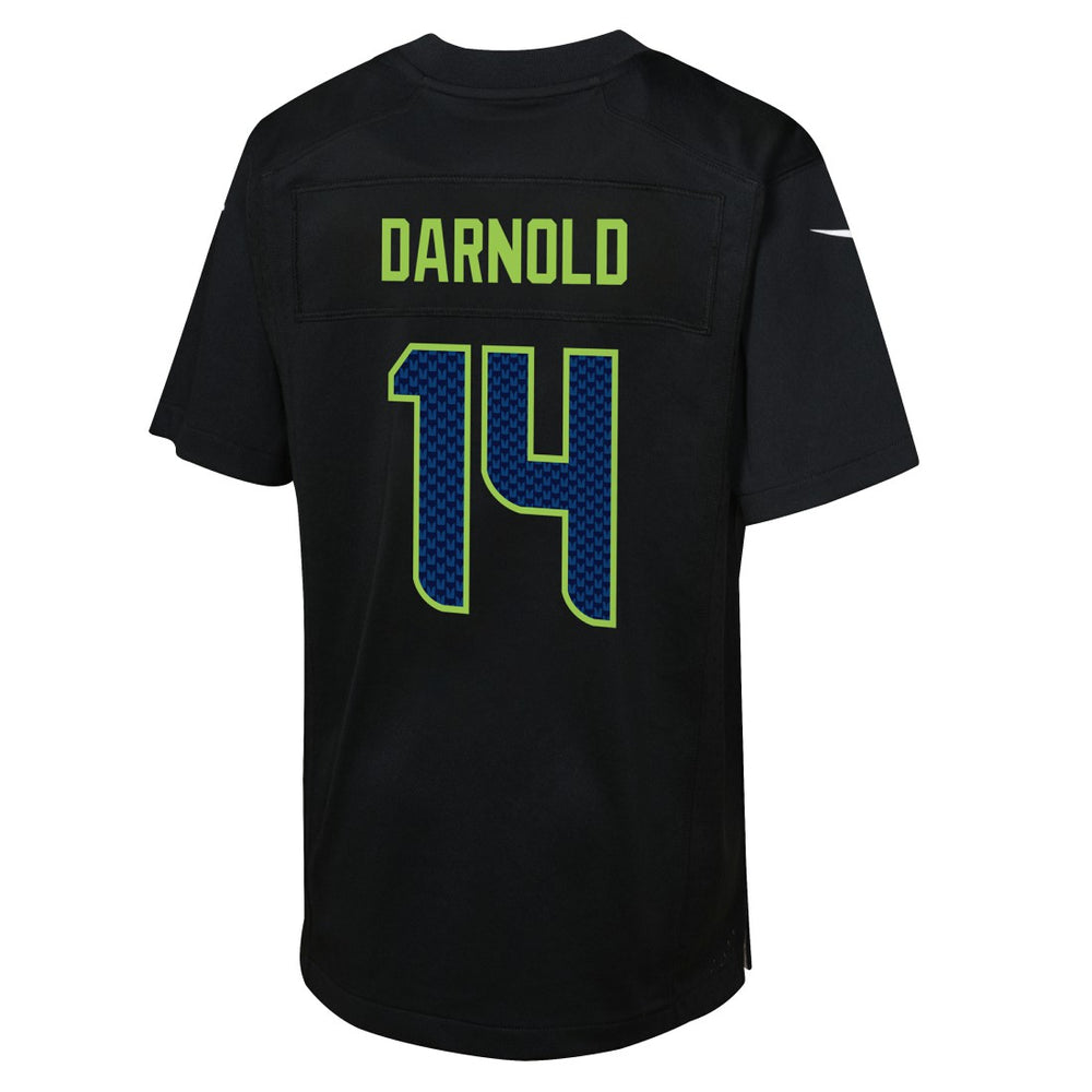 Sam Darnold  Youth Super Bowl LX Carbon Fashion Game Jersey - Seattle Seahawks Jerseys