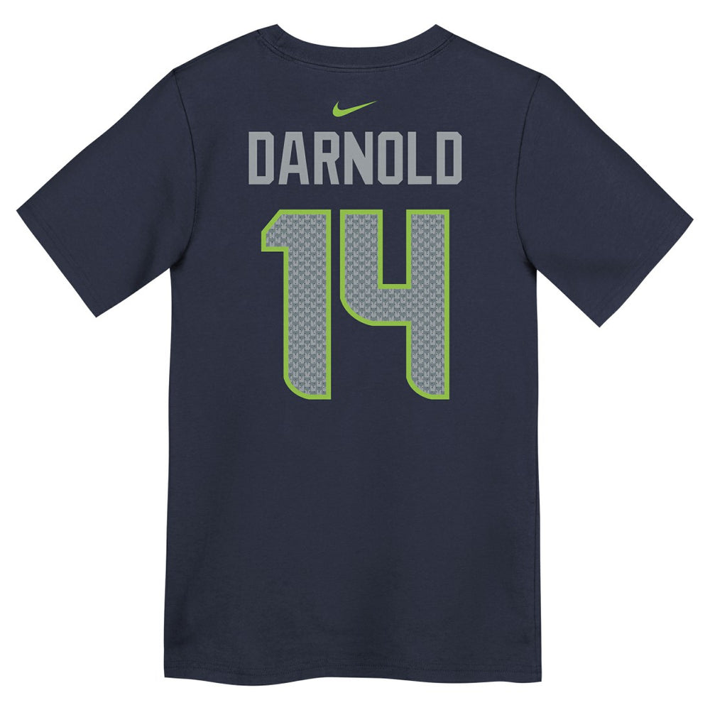 Sam Darnold  Preschool Super Bowl LX Name & Number T-Shirt - Seattle Seahawks T-shirts