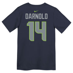 Sam Darnold  Preschool Super Bowl LX Name & Number T-Shirt - Seattle Seahawks T-shirts