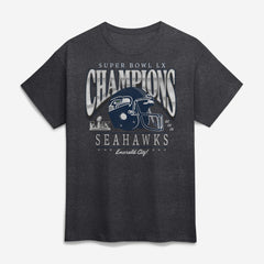 Super Bowl LX Champions Big & Tall Prestigious Run T-Shirt - Seattle Seahawks T-shirts