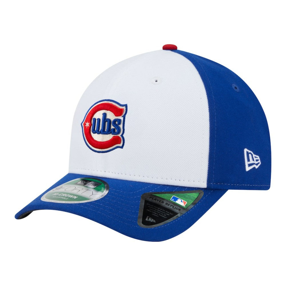 White/Royal Chicago Cubs New Era 150th Anniversary 9FORTY M-Crown Adjustable Hat