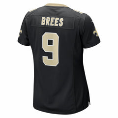 Drew Brees  Women's Team Game Jersey - New Orleans Saints Jerseys