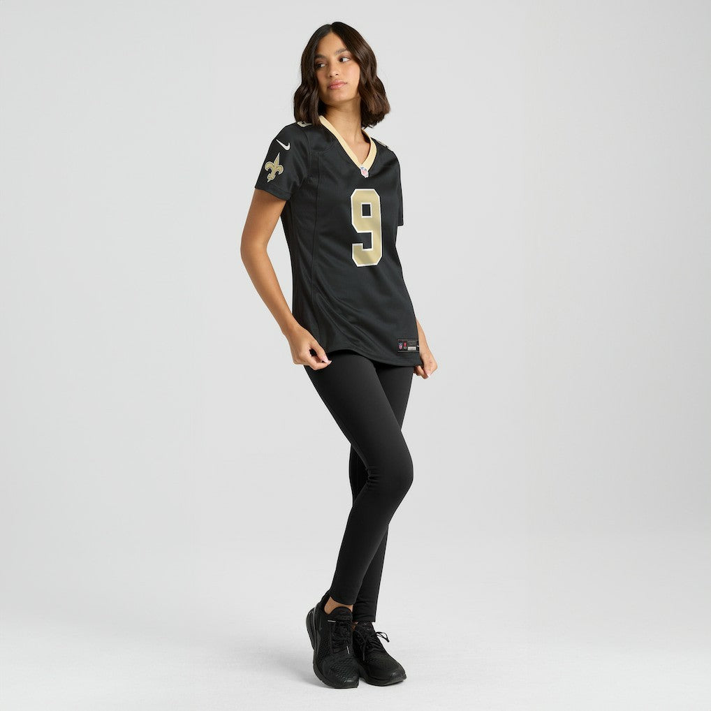 Drew Brees  Women's Team Game Jersey - New Orleans Saints Jerseys
