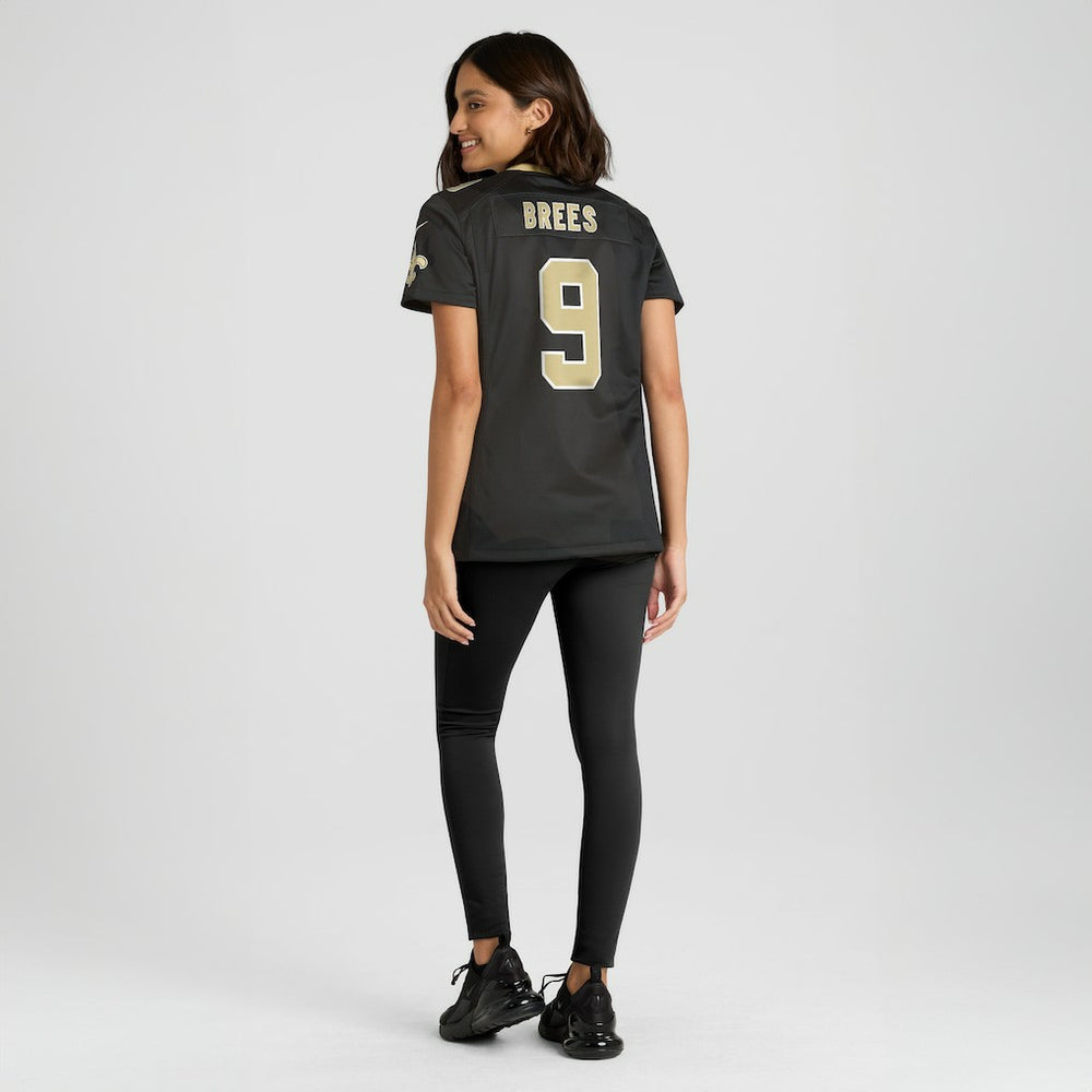 Drew Brees  Women's Team Game Jersey - New Orleans Saints Jerseys