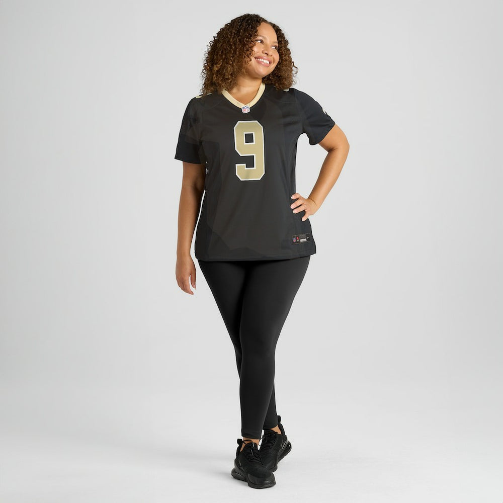 Drew Brees  Women's Team Game Jersey - New Orleans Saints Jerseys