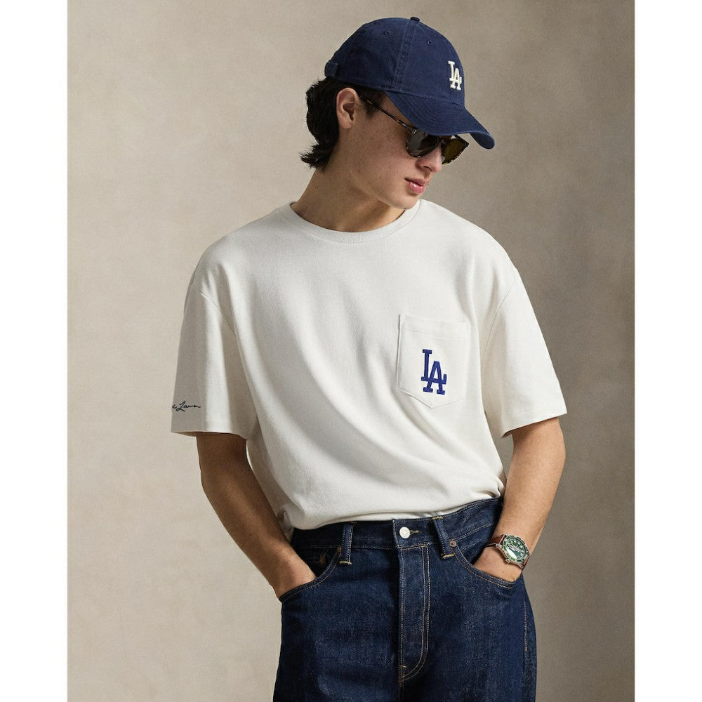 White Dodgers Polo Ralph Lauren T-Shirt