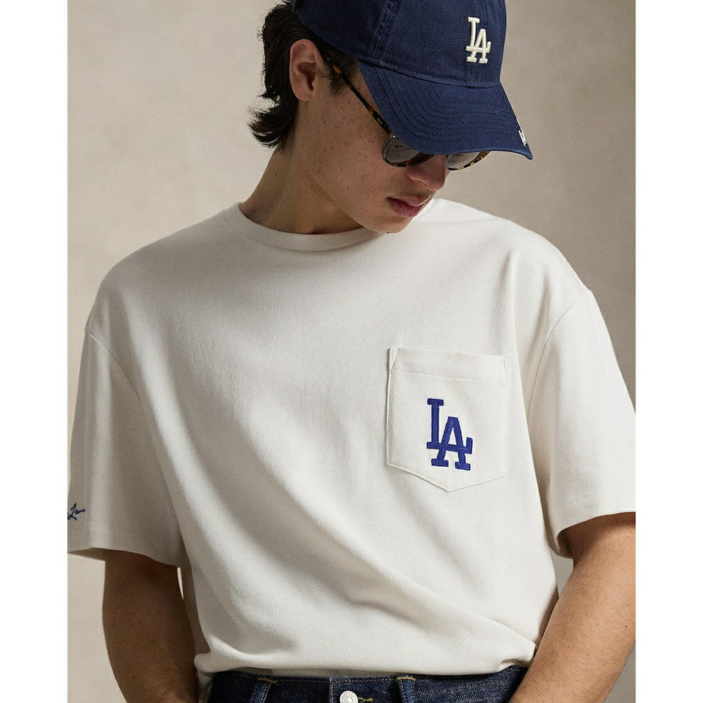 White Dodgers Polo Ralph Lauren T-Shirt