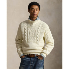 Cream Yankees Polo Ralph Lauren Sweater