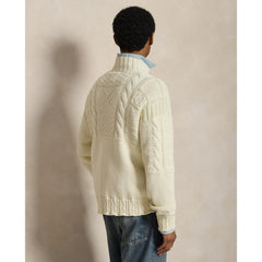 Cream Yankees Polo Ralph Lauren Sweater