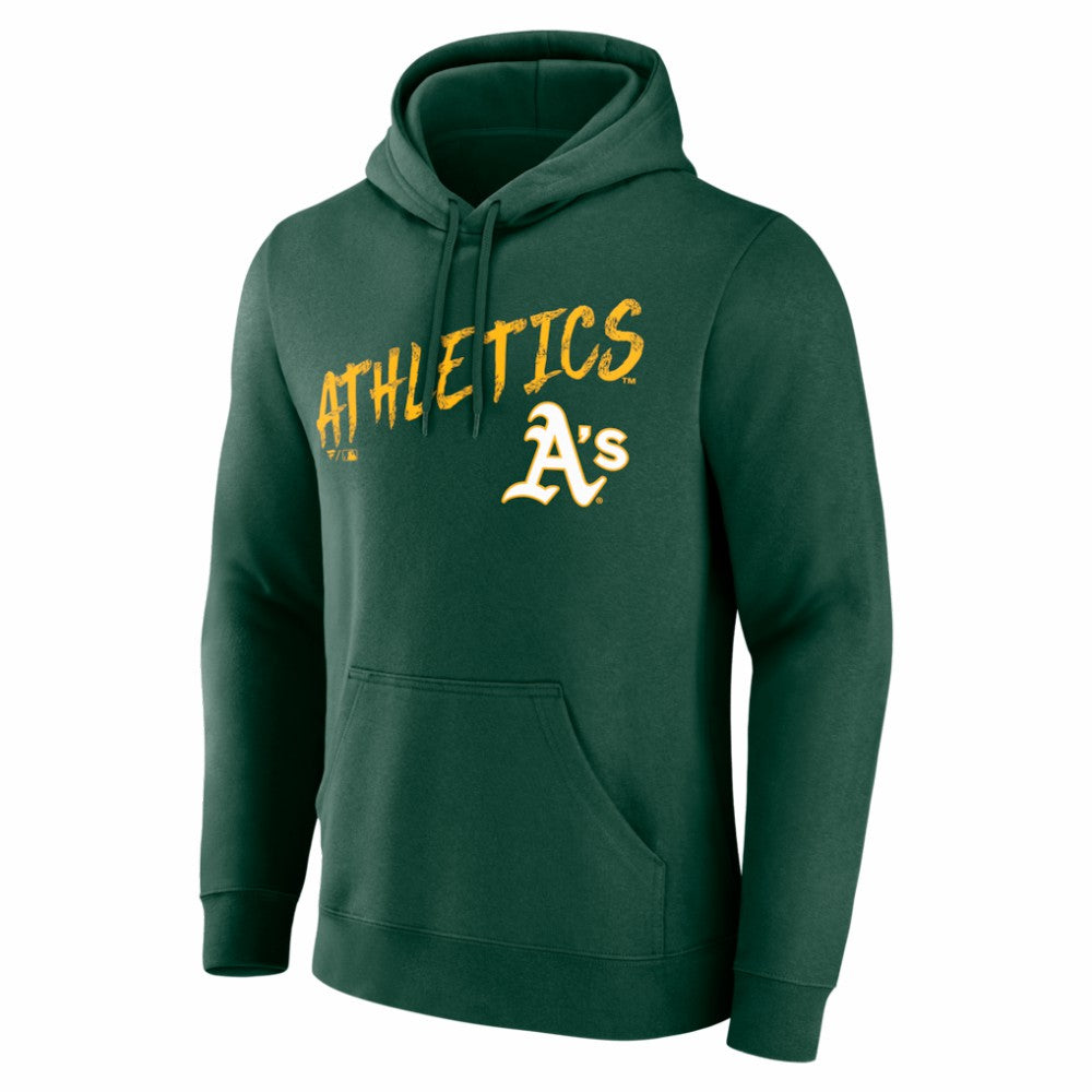 Green Athletics  Hustle Personalized Name & Number Hoodie