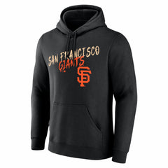 Black San Francisco Giants  Hustle Personalized Name & Number Hoodie
