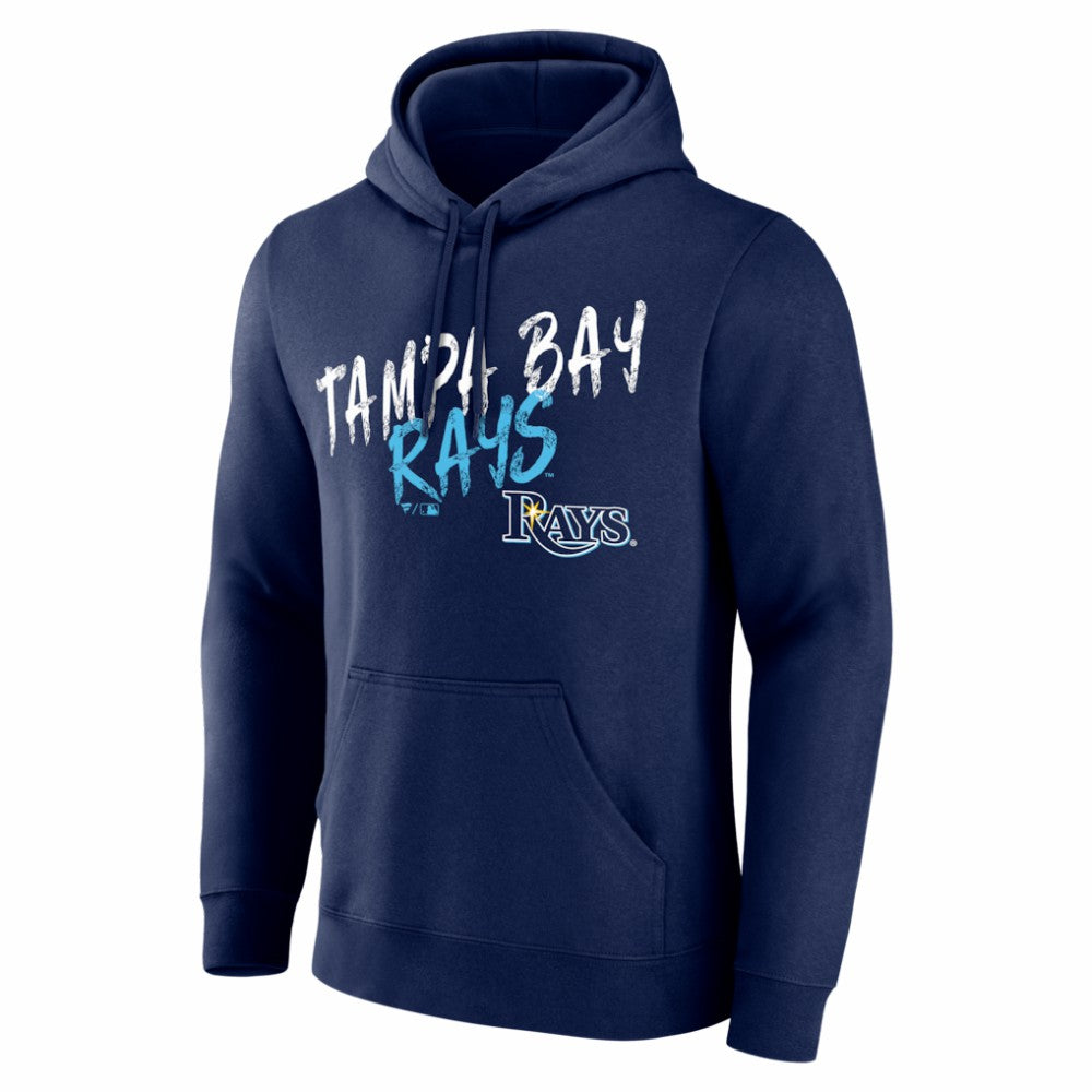 Navy Tampa Bay Rays  Hustle Personalized Name & Number Hoodie