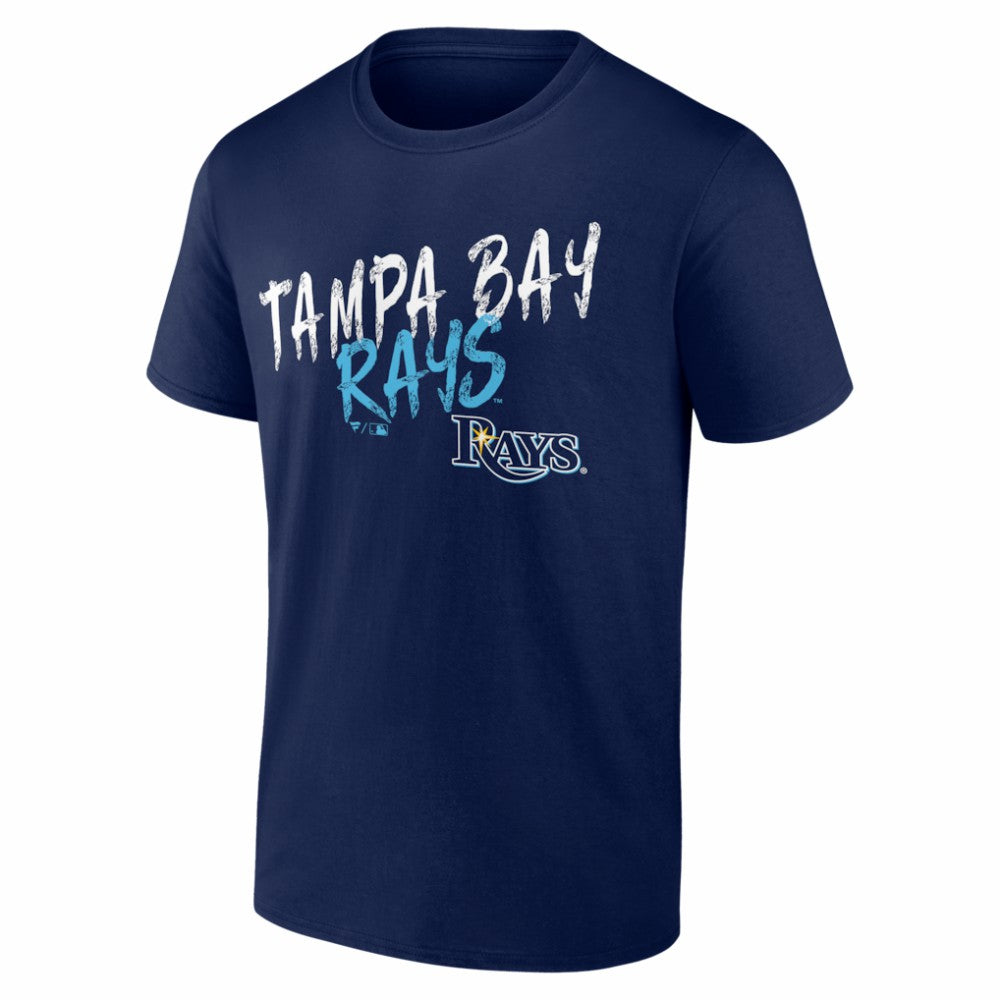 Navy Tampa Bay Rays  Hustle Personalized Name & Number T-Shirt