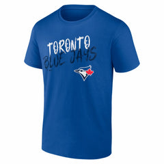 Royal Toronto Blue Jays  Hustle Personalized Name & Number T-Shirt