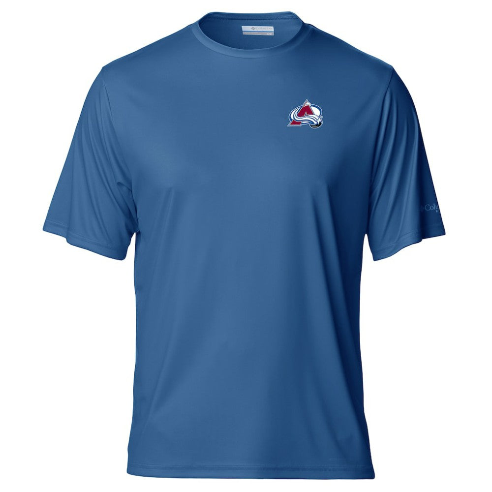 NHL Colorado Avalanche Columbia PFG Terminal Tackle Omni-Shade T-Shirt