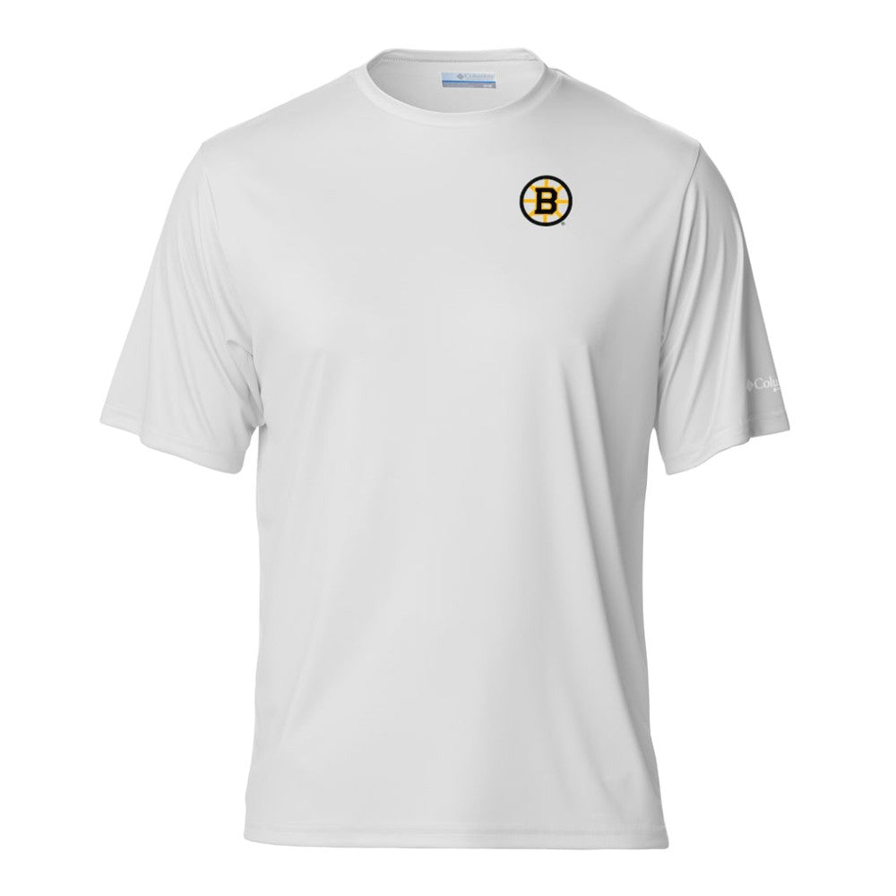 NHL Boston Bruins Columbia PFG Terminal Tackle Omni-Shade T-Shirt