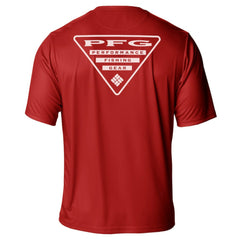 NHL Carolina Hurricanes Columbia PFG Terminal Tackle Omni-Shade T-Shirt