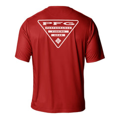 NHL Detroit Red Wings Columbia PFG Terminal Tackle Omni-Shade T-Shirt