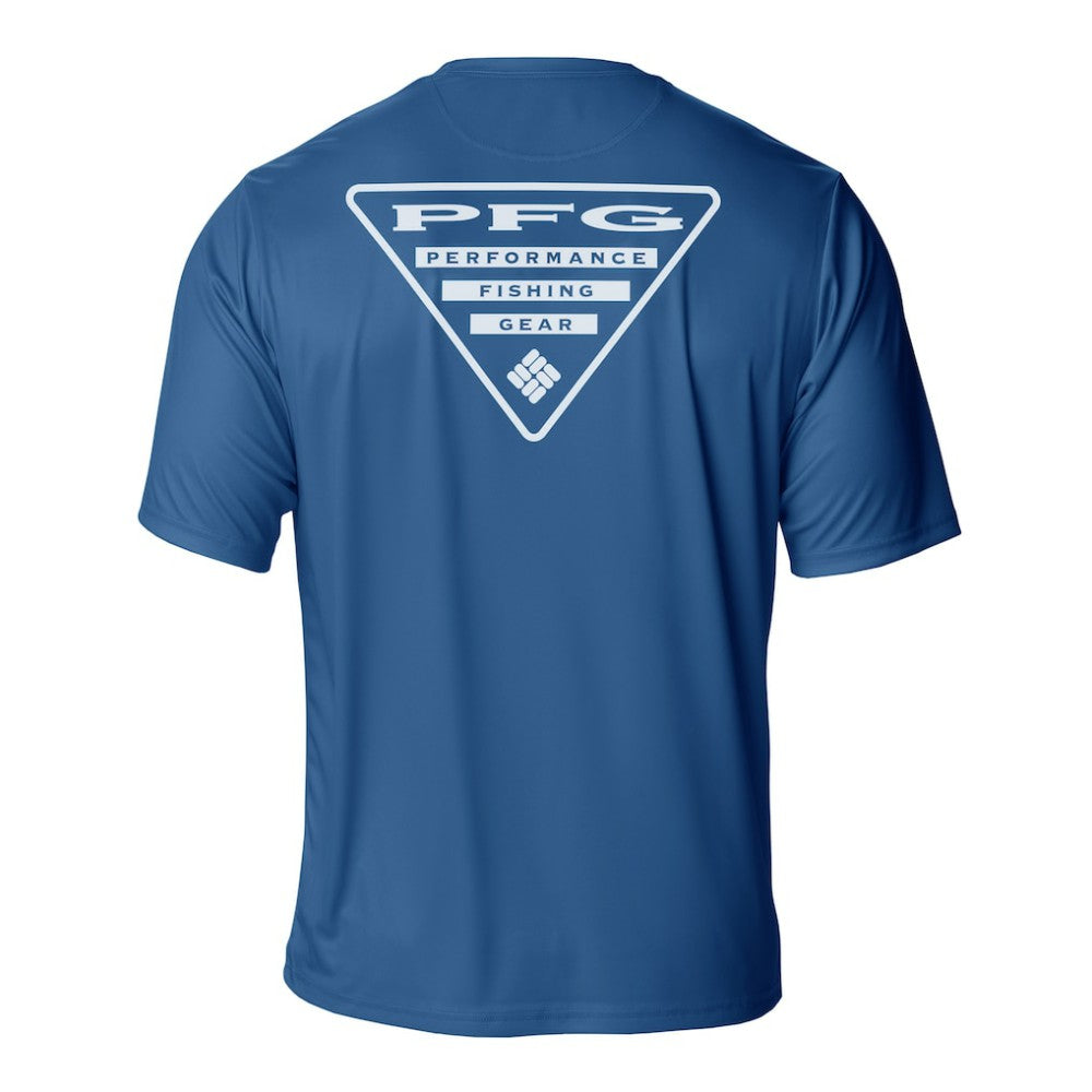 NHL New York Rangers Columbia PFG Terminal Tackle Omni-Shade T-Shirt