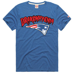 Drake Maye  Homage Unisex Drakemayenia Tri-Blend T-Shirt - New England Patriots T-shirts
