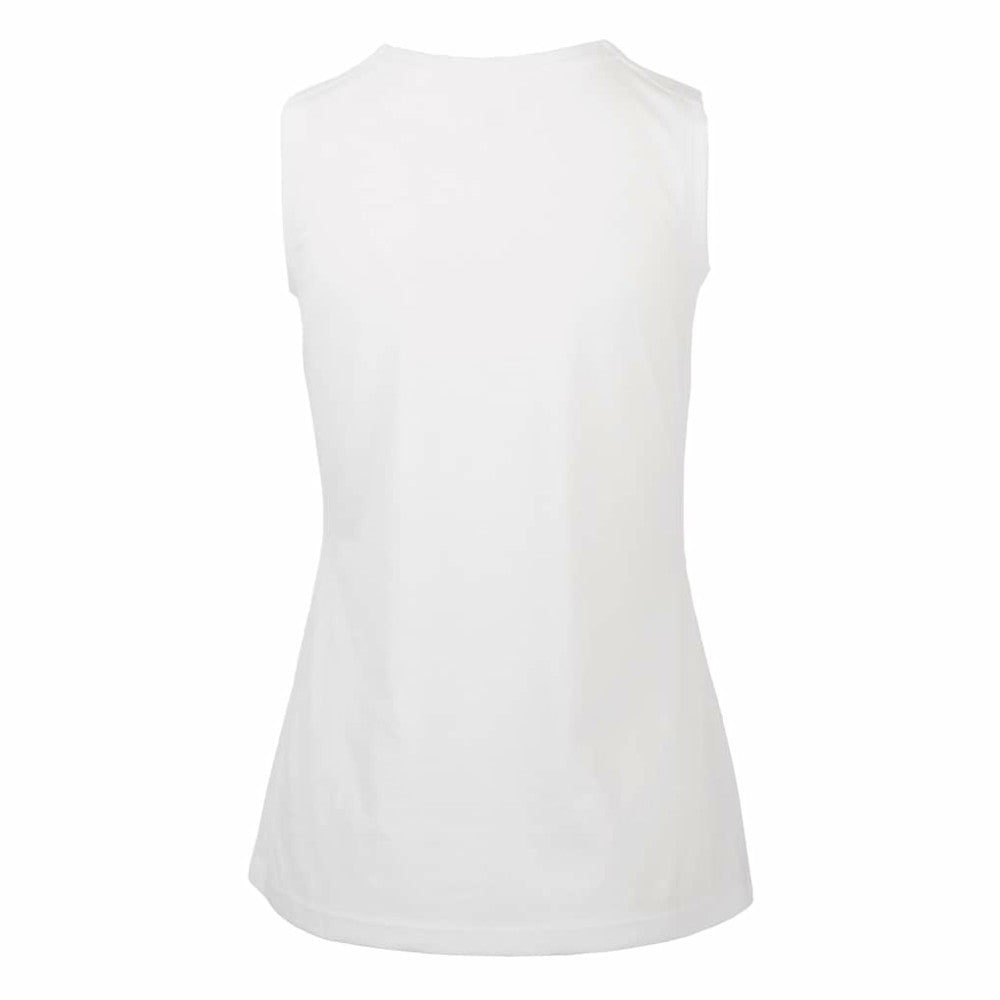 White Athletics Levelwear Women's Macy Spring Training Badge Bold Tank Top