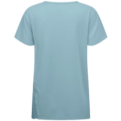 Blue Chicago Cubs Levelwear Women's Influx Spring Training Sunrise Bold T-Shirt
